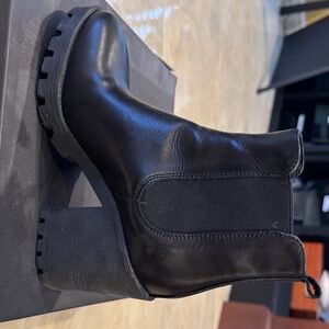 Barneys New York Black Ankle Booties